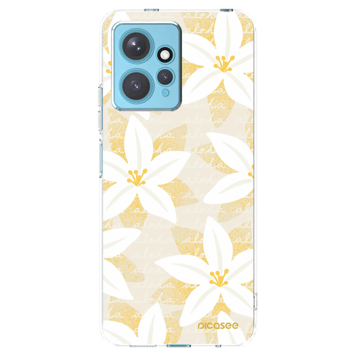 Picasee Xiaomi Redmi Note 12 4G Hülle - Transparentes Silikon - Island Leave
