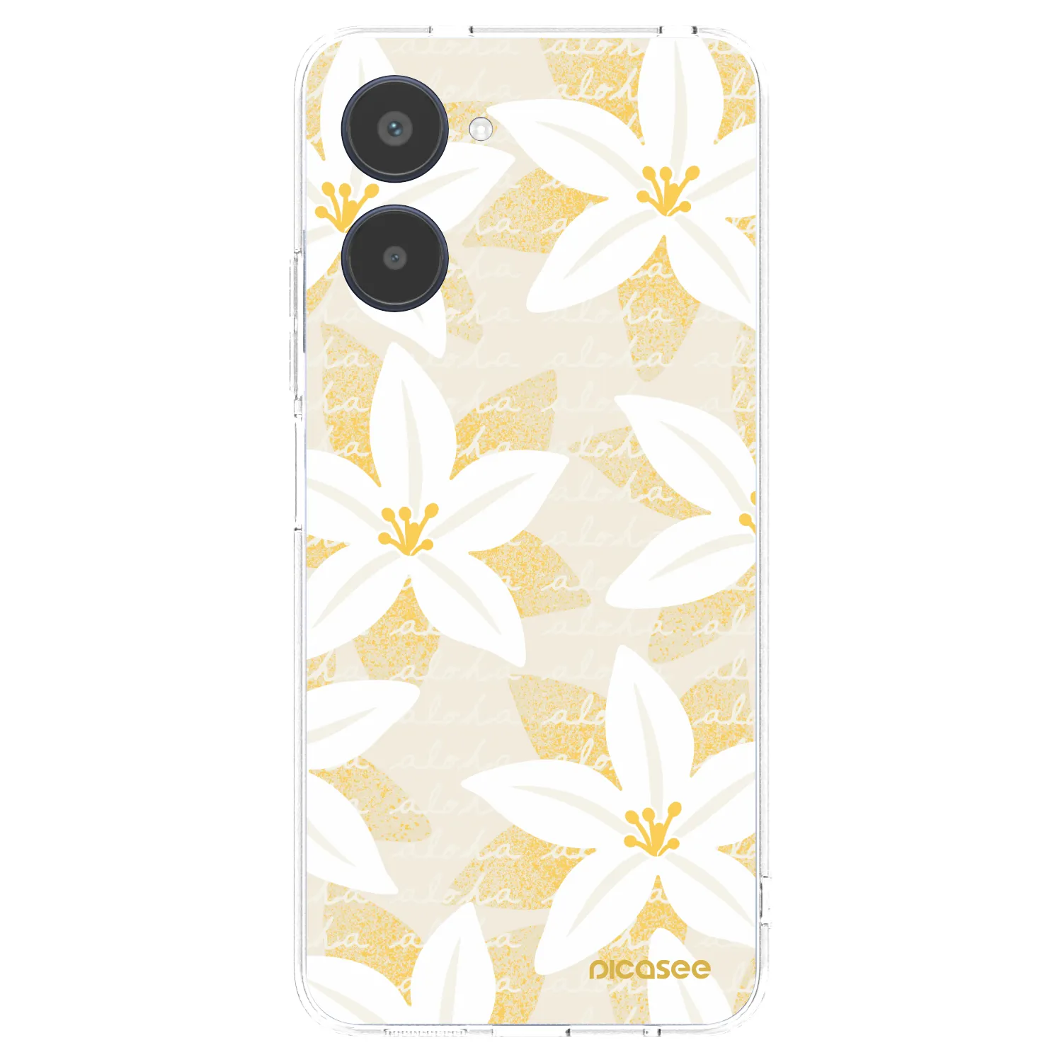 Picasee Realme 10 4G Hülle - Transparentes Silikon - Island Leave