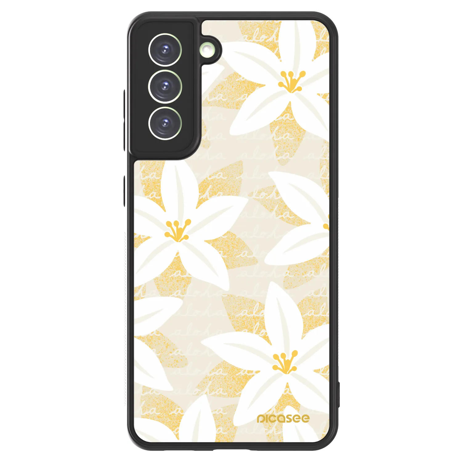 Picasee ULTIMATE CASE PowerShare für Samsung Galaxy S21 FE 5G - Island Leave