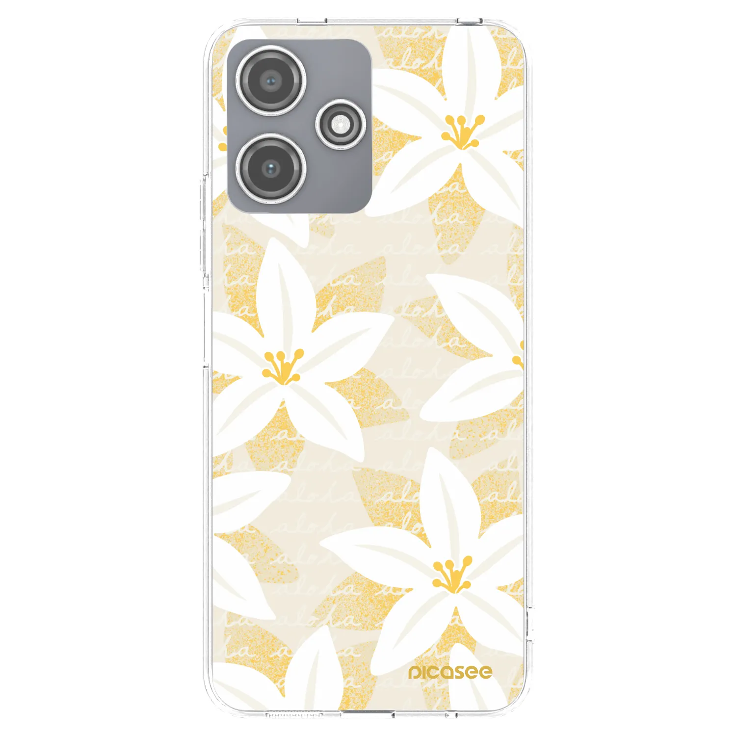 Picasee Xiaomi Redmi 12 5G Hülle - Transparentes Silikon - Island Leave