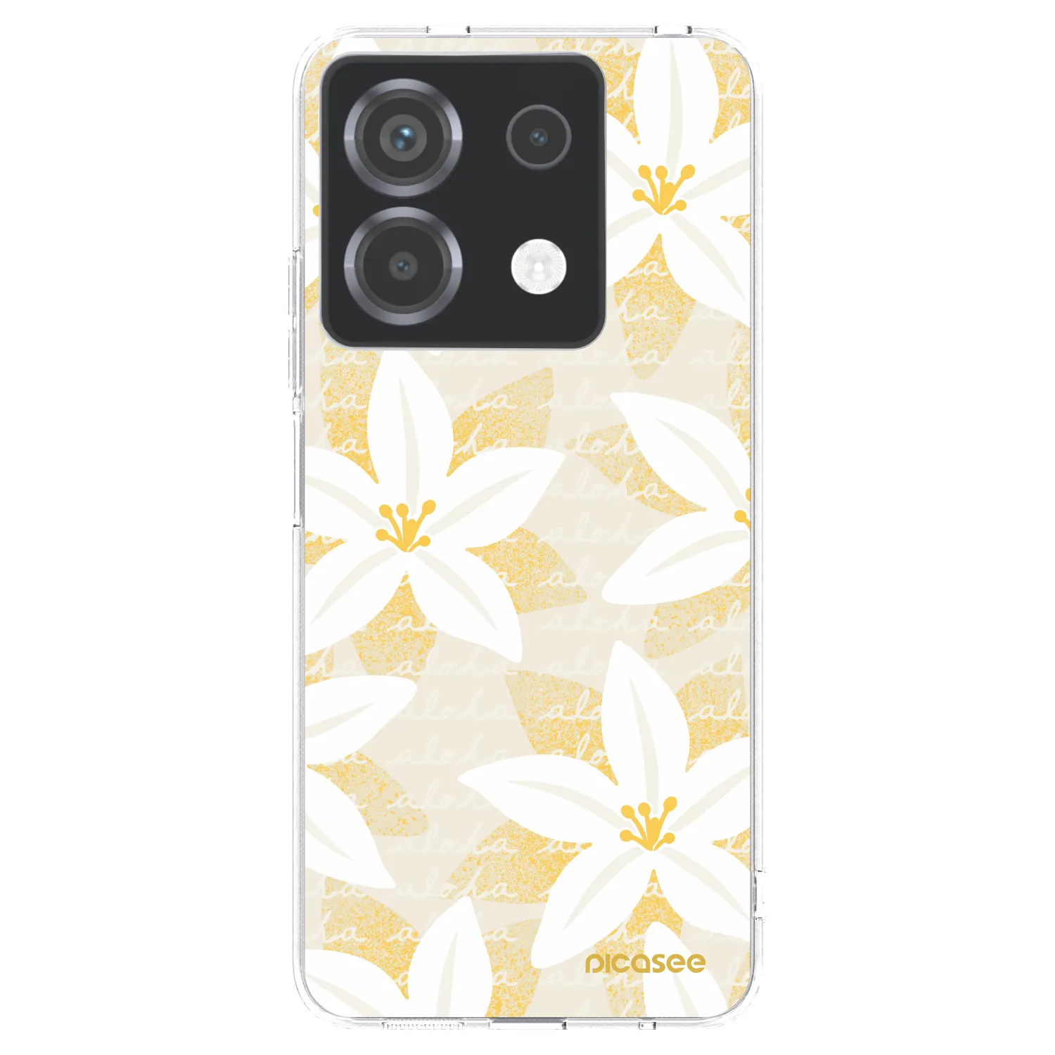 Picasee Xiaomi Poco X6 Hülle - Transparentes Silikon - Island Leave