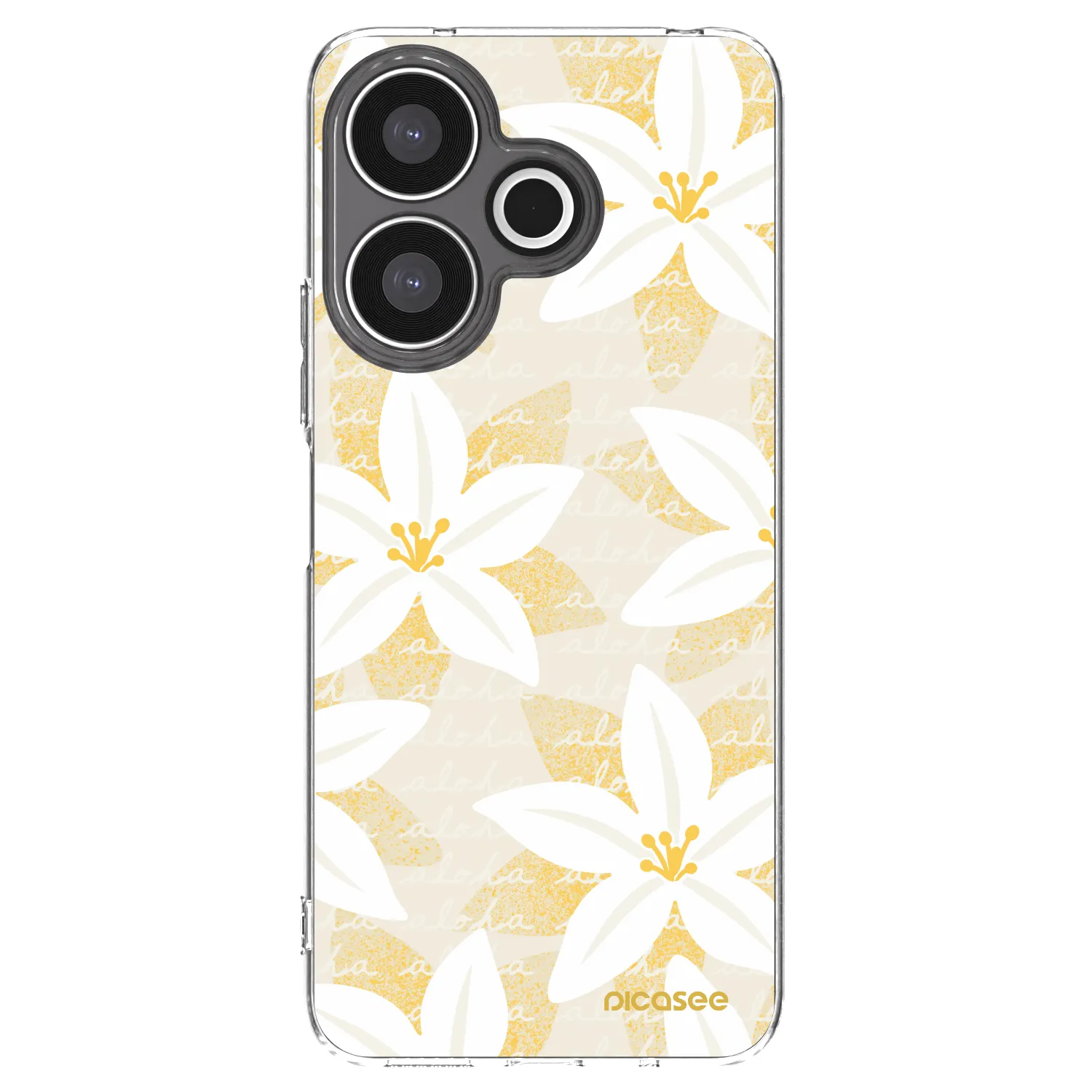 Picasee Xiaomi Redmi 13 4G Hülle - Transparentes Silikon - Island Leave