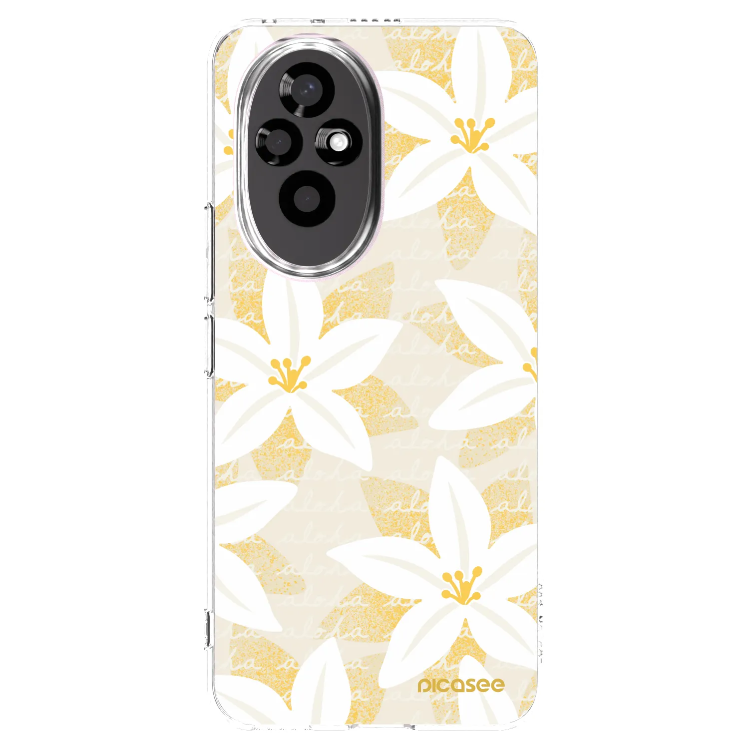 Picasee Honor 200 Pro 5G Hülle - Transparentes Silikon - Island Leave