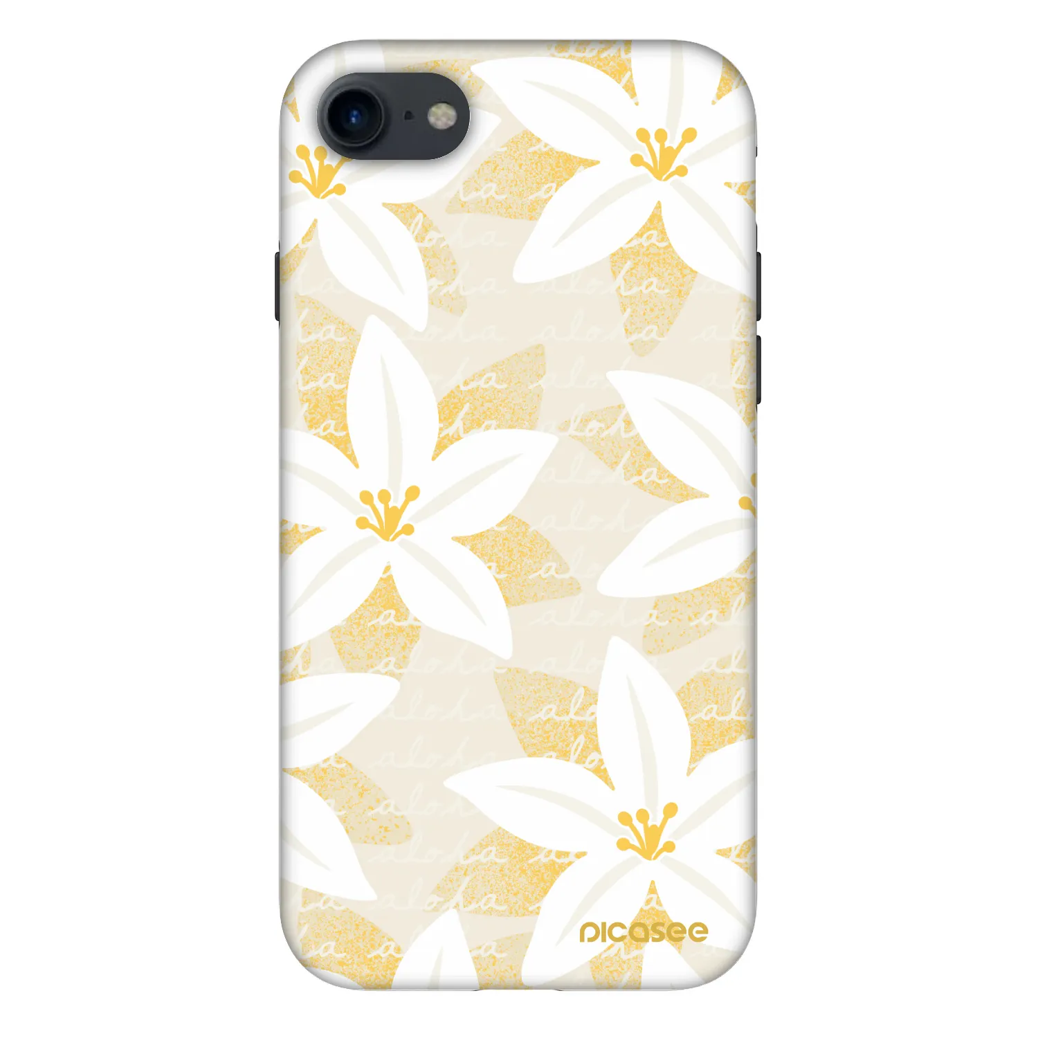 Picasee Fashion Case für Apple iPhone SE 2022 - Island Leave