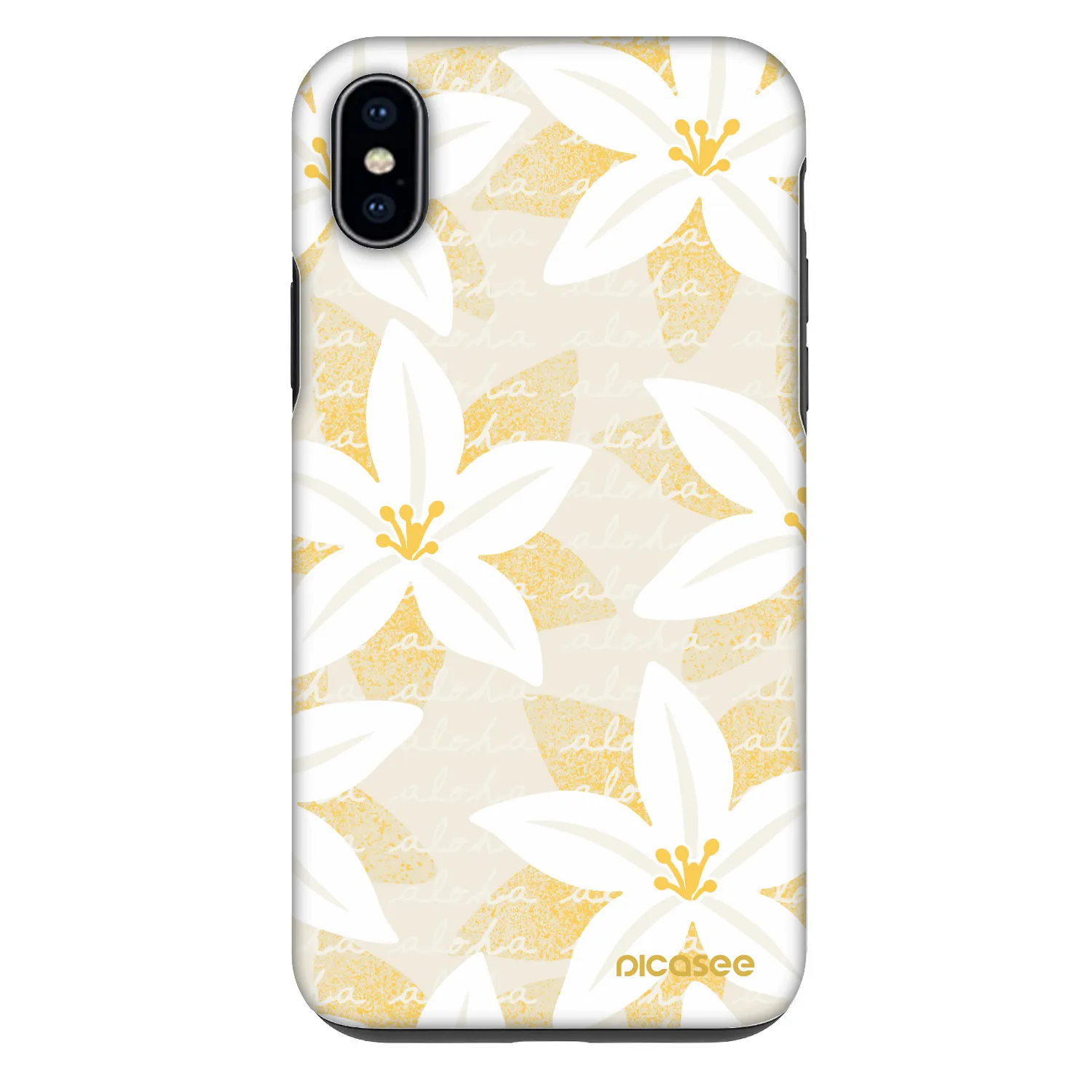 Picasee Fashion Case für Apple iPhone XS Max - Island Leave