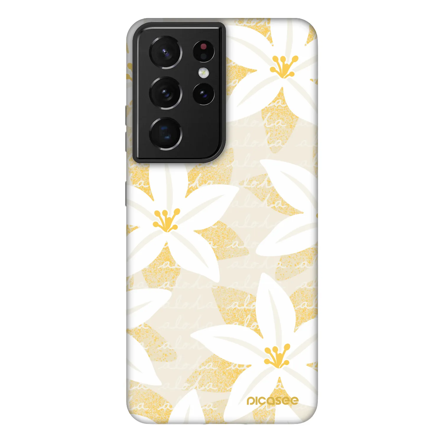 Picasee Fashion Case für Samsung Galaxy S21 Ultra 5G G998B - Island Leave