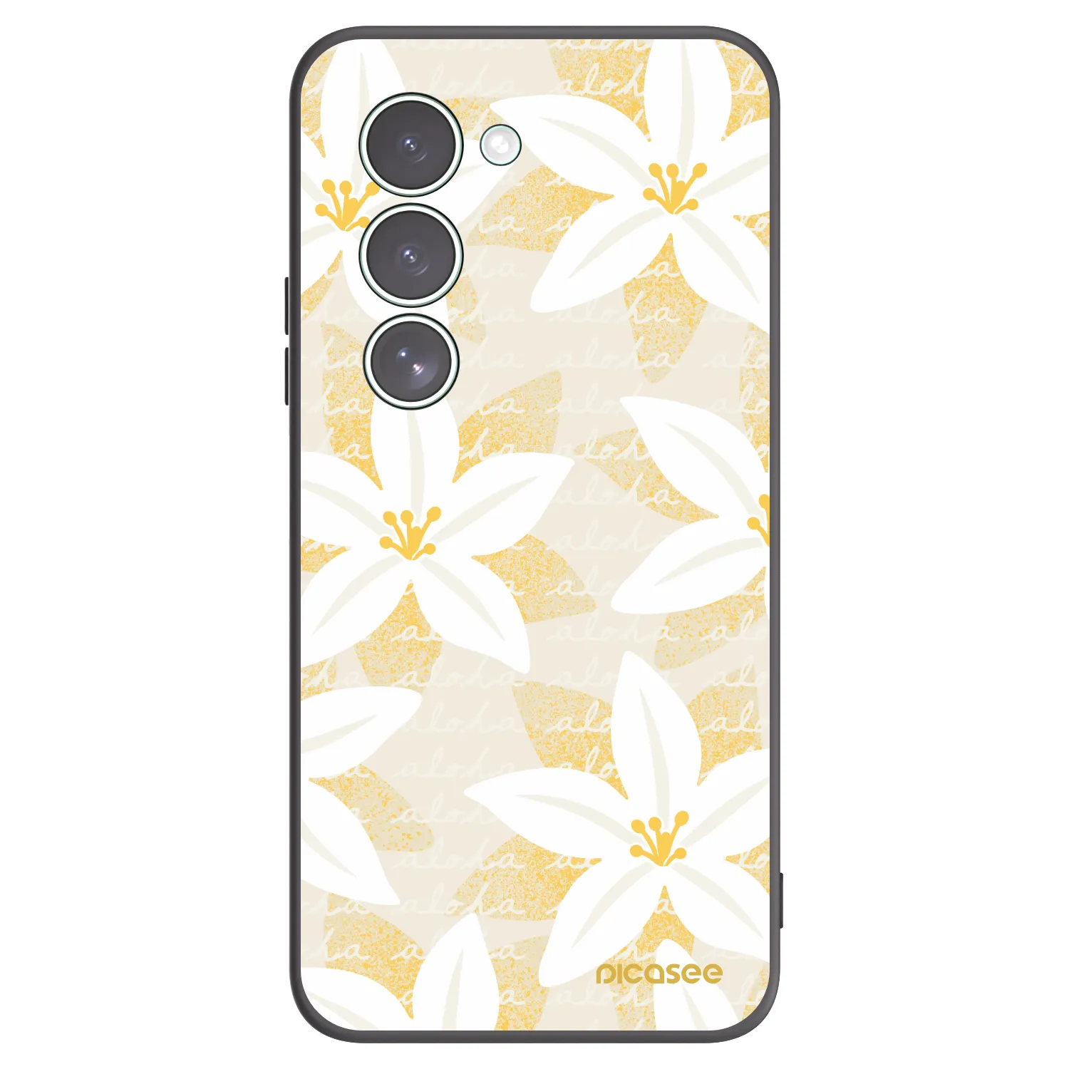 Picasee Xiaomi Redmi 15 5G Hülle - Schwarzes Silikon - Island Leave