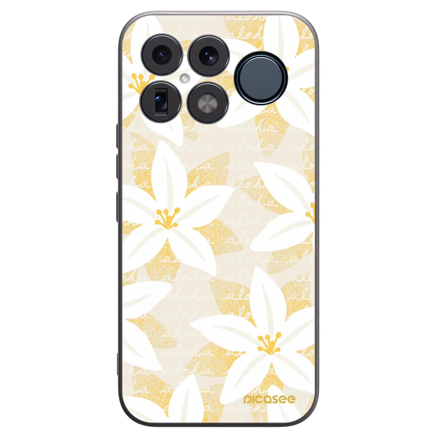 Picasee Xiaomi Poco F8 Ultra Hülle - Schwarzes Silikon - Island Leave