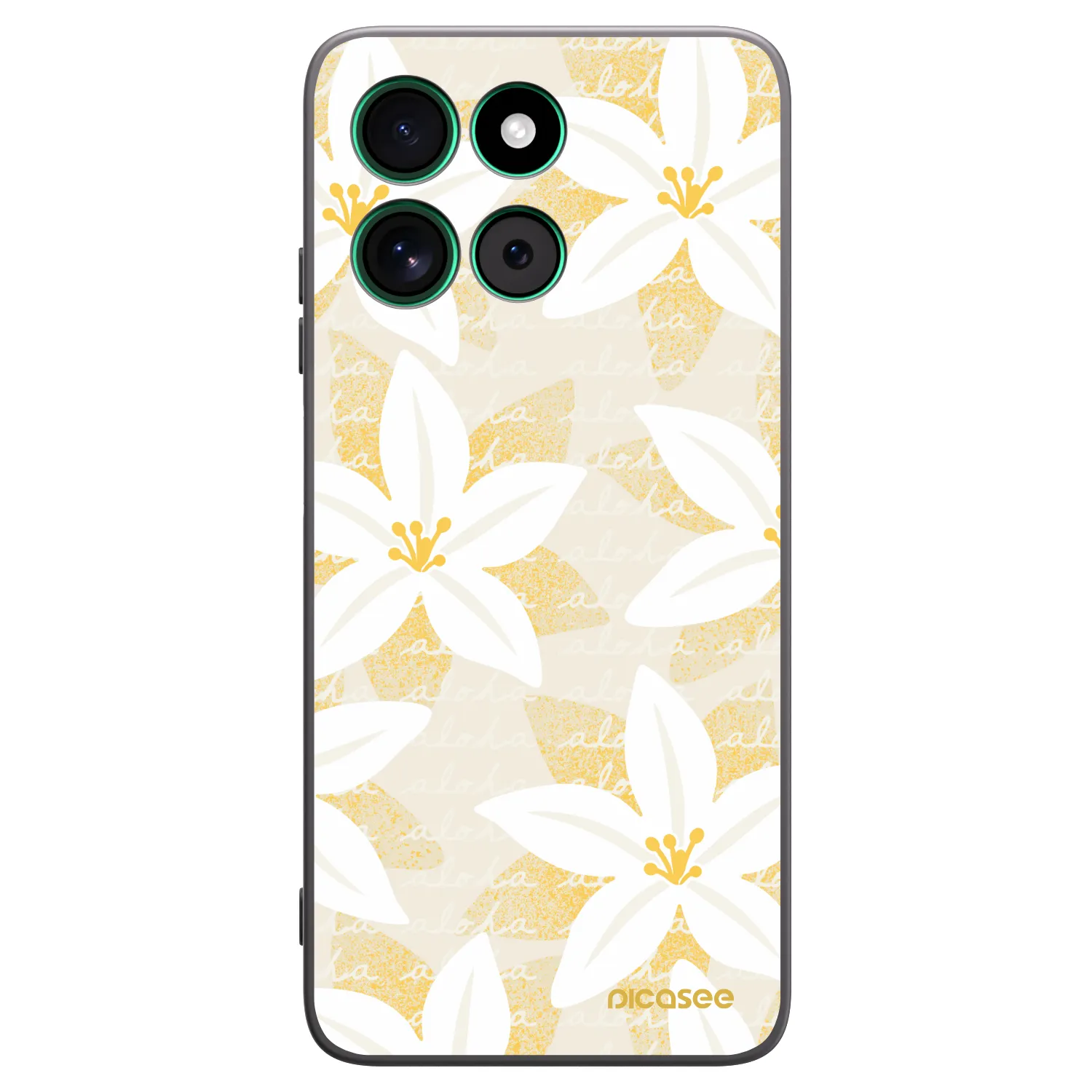 Picasee Motorola Moto G57 Power Hülle - Schwarzes Silikon - Island Leave