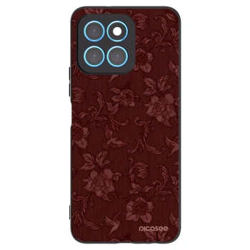 Picasee Honor X6 Hülle - Schwarzes Silikon - Red Elegance