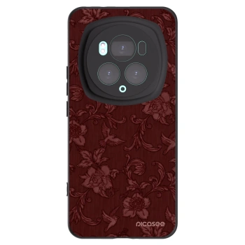 Picasee Honor Magic6 Pro Hülle - Schwarzes Silikon - Red Elegance