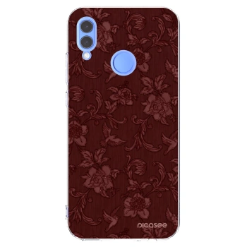 Picasee Honor 10 Lite Hülle - Transparentes Silikon - Red Elegance