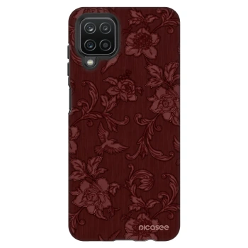 Picasee Fashion Case für Samsung Galaxy A12 A125F - Red Elegance