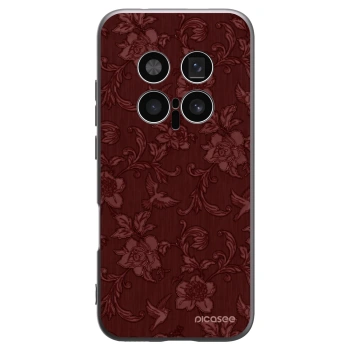 Picasee Honor Magic8 Pro 5G Hülle - Schwarzes Silikon - Red Elegance