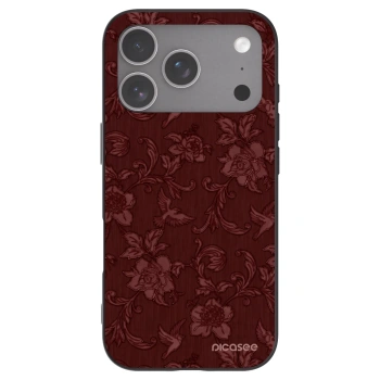 Picasee Apple iPhone 18 Pro Hülle - Schwarzes Silikon - Red Elegance