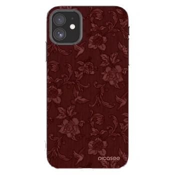 Picasee Apple iPhone 11 Hülle - Transparentes Silikon - Red Elegance