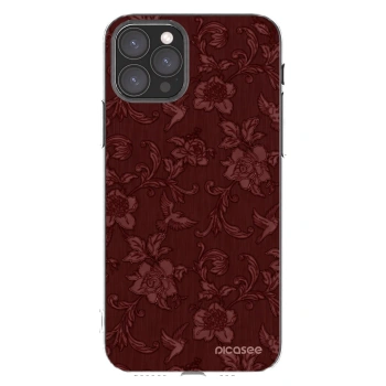 Picasee Apple iPhone 11 Pro Hülle - Transparentes Silikon - Red Elegance