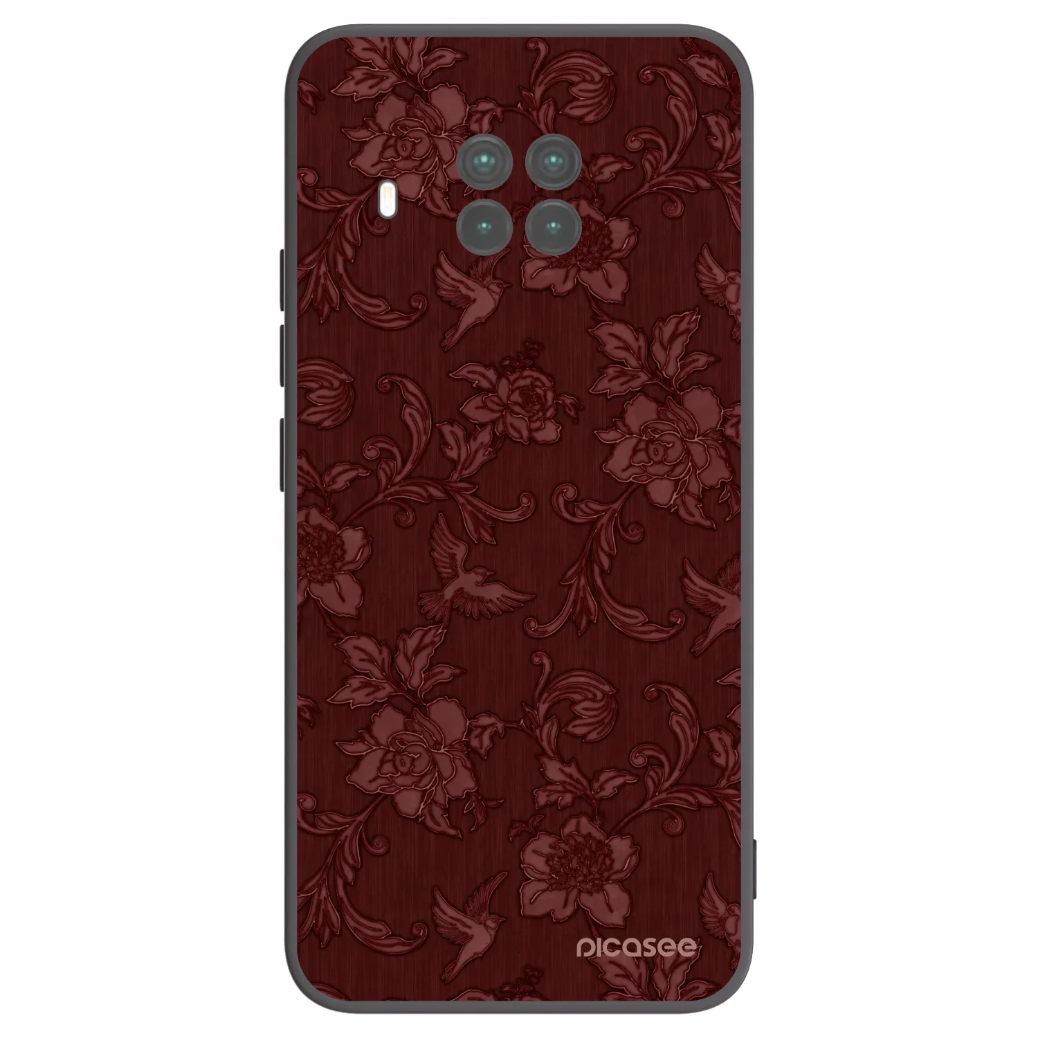Picasee Xiaomi Mi 10T Lite Hülle - Schwarzes Silikon - Red Elegance