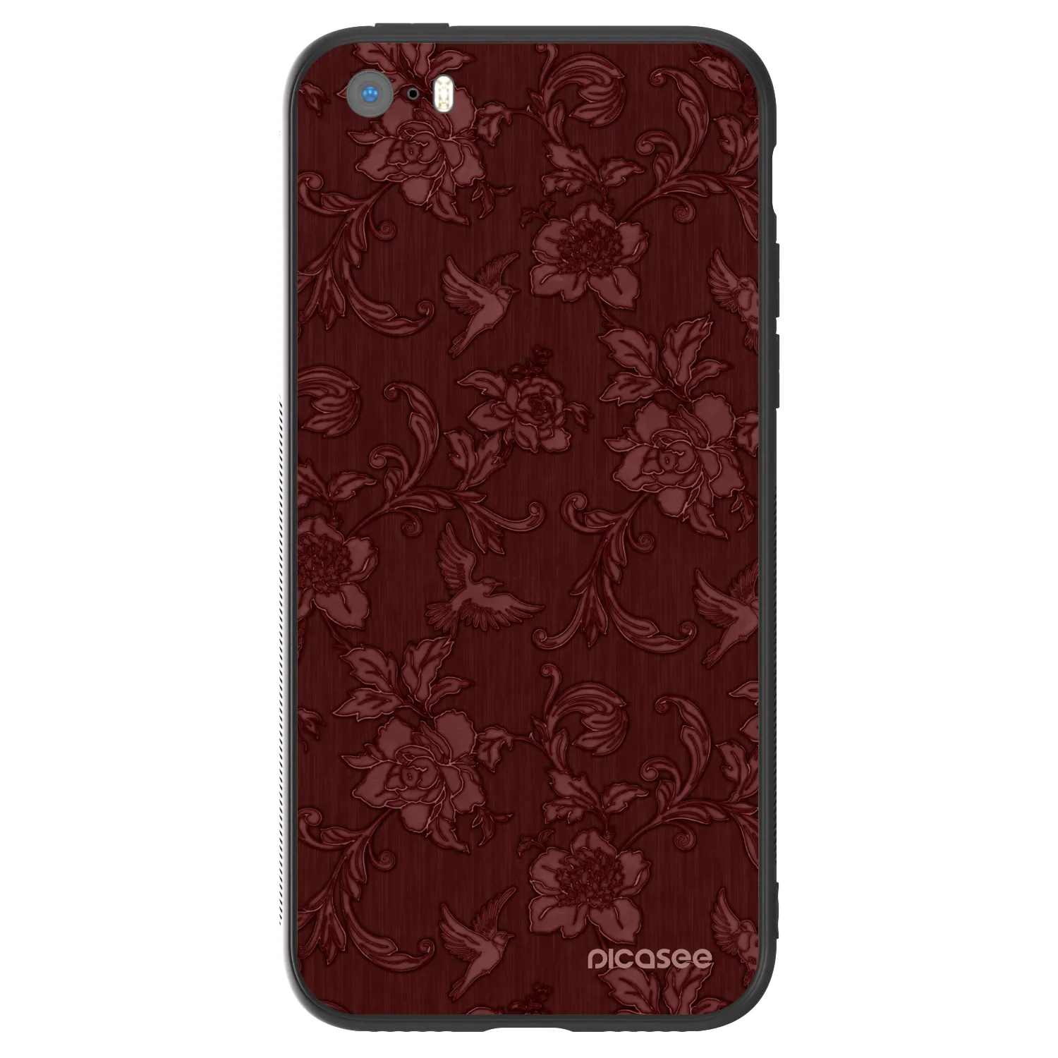 Picasee ULTIMATE CASE für Apple iPhone 5/5S/SE - Red Elegance
