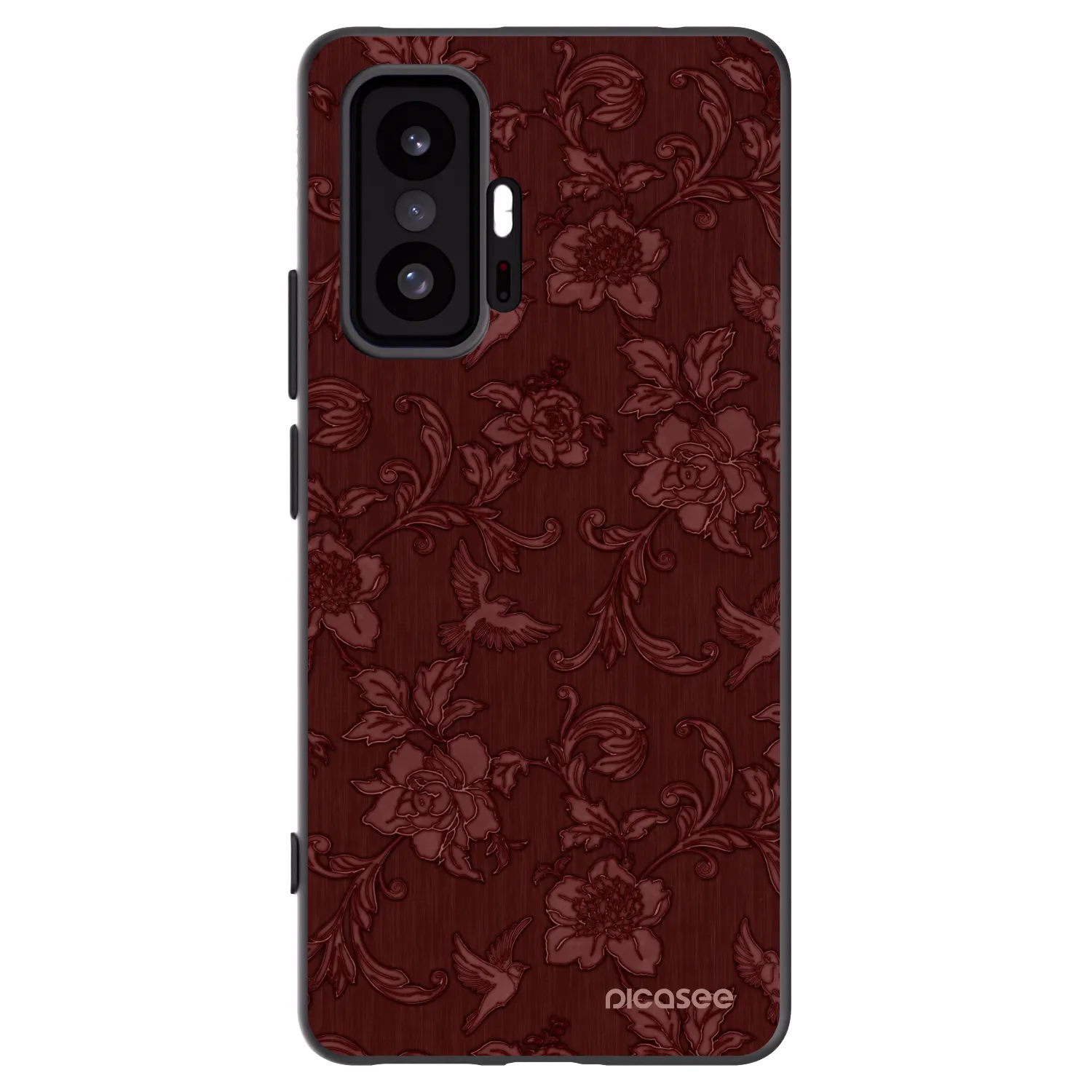 Picasee Xiaomi 11T Pro Hülle - Schwarzes Silikon - Red Elegance