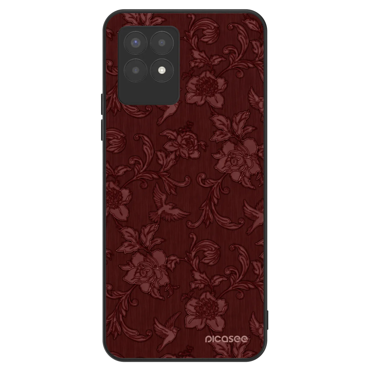 Picasee ULTIMATE CASE für Realme 8i - Red Elegance
