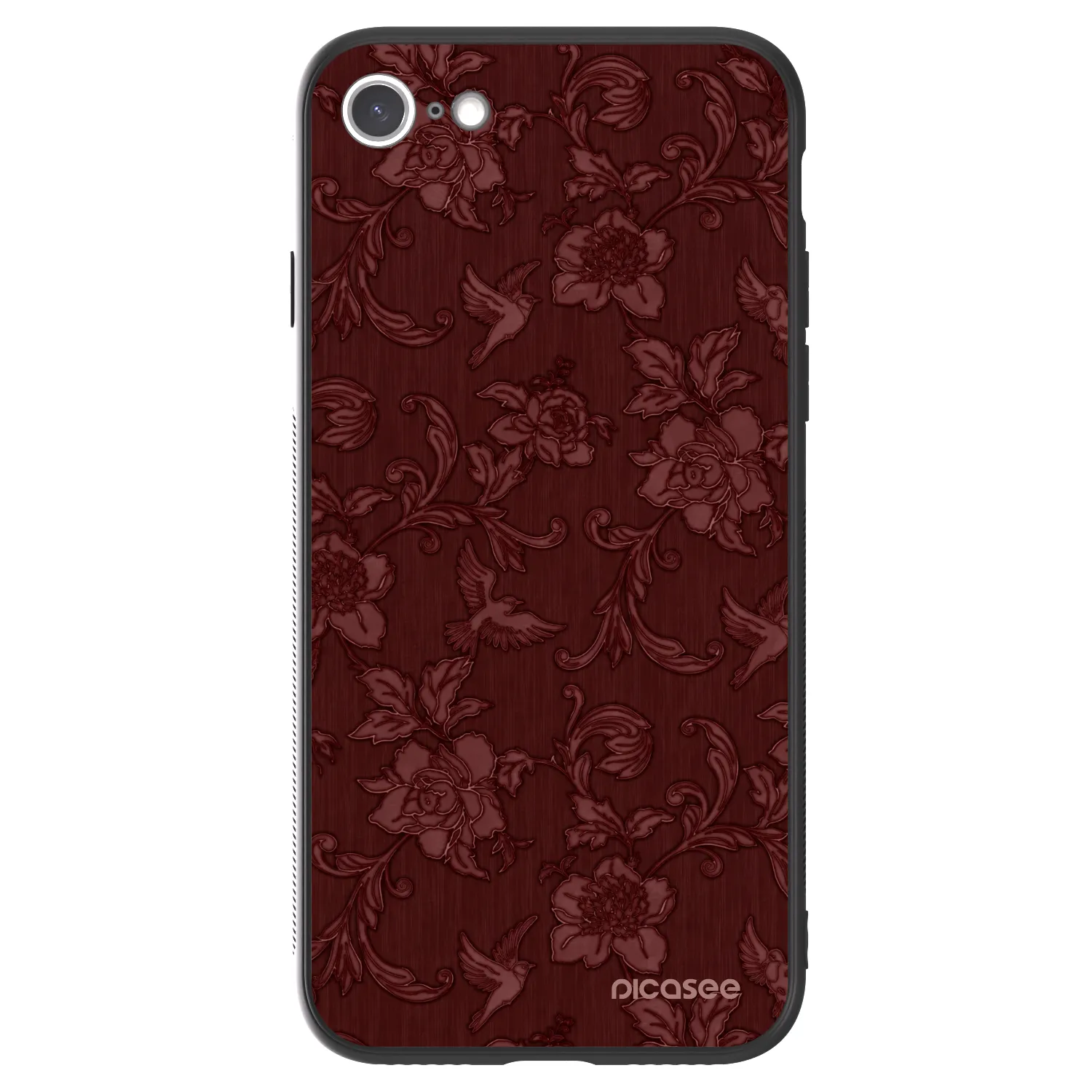 Picasee ULTIMATE CASE für Apple iPhone SE 2022 - Red Elegance