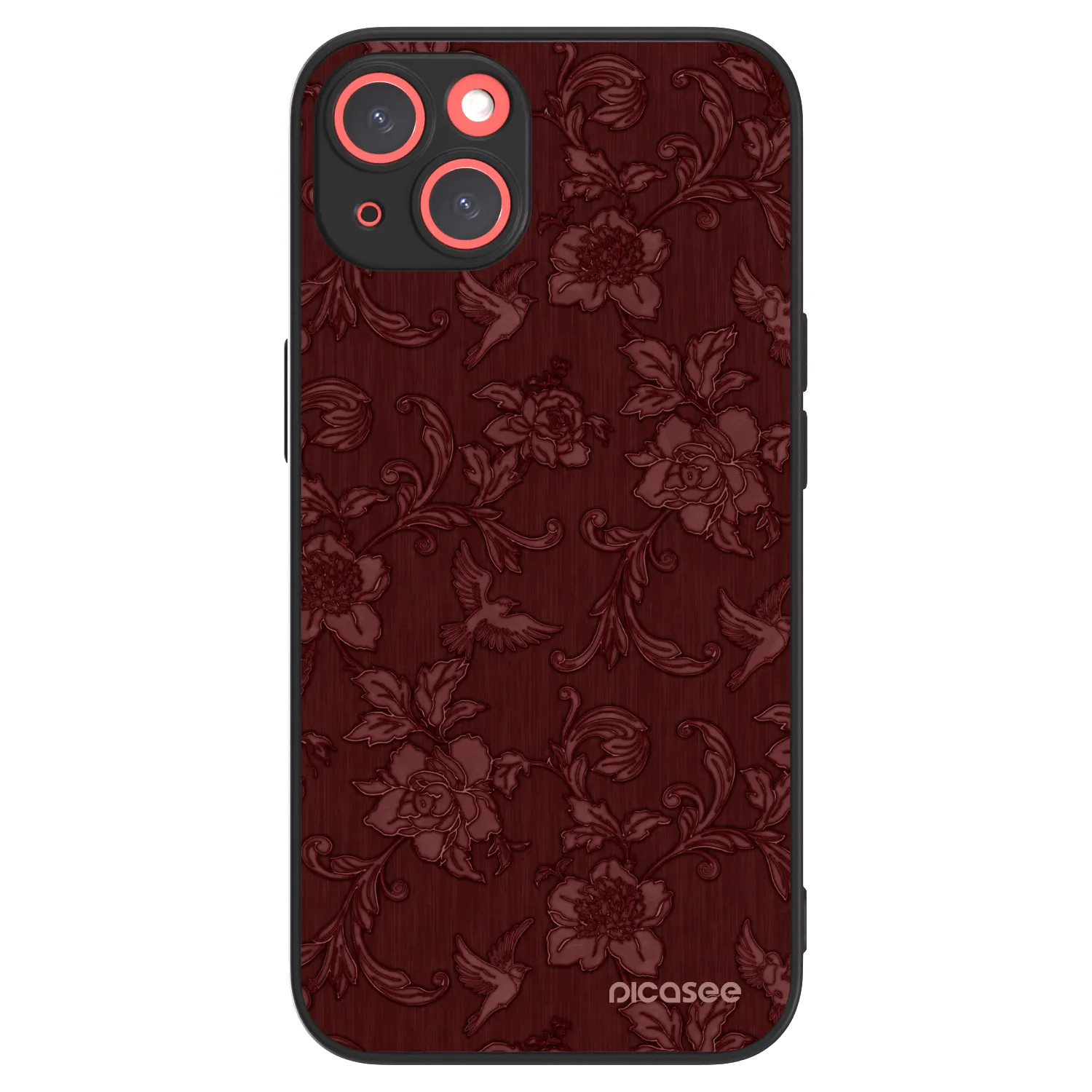 Picasee ULTIMATE CASE MagSafe für Apple iPhone 13 - Red Elegance