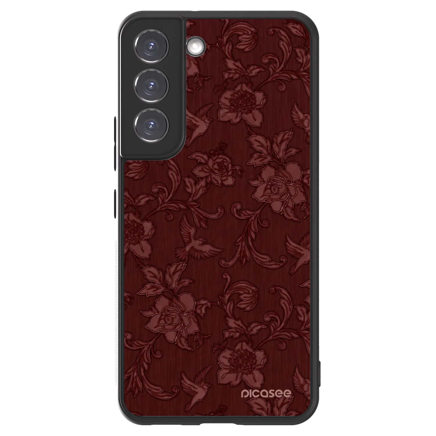 Picasee ULTIMATE CASE PowerShare für Samsung Galaxy S22 5G - Red Elegance