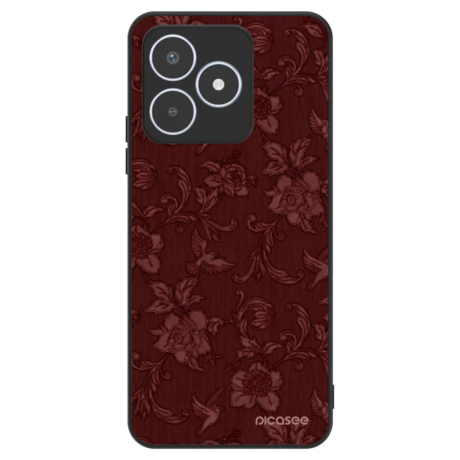 Picasee ULTIMATE CASE für Realme C53 - Red Elegance