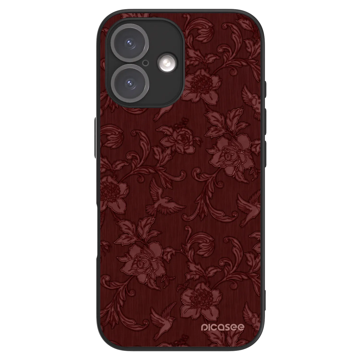Picasee ULTIMATE CASE für Apple iPhone 16 - Red Elegance