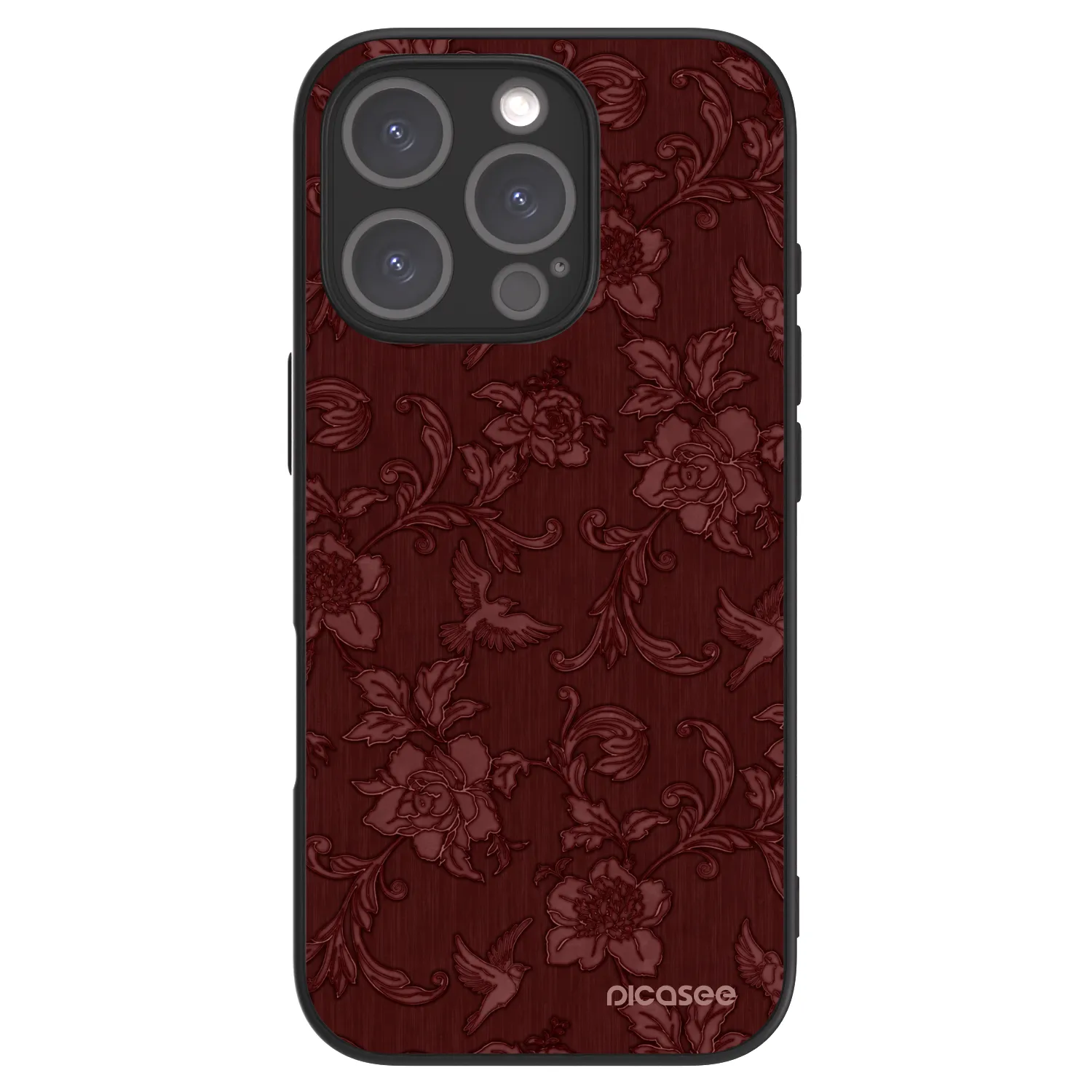 Picasee ULTIMATE CASE für Apple iPhone 16 Pro - Red Elegance