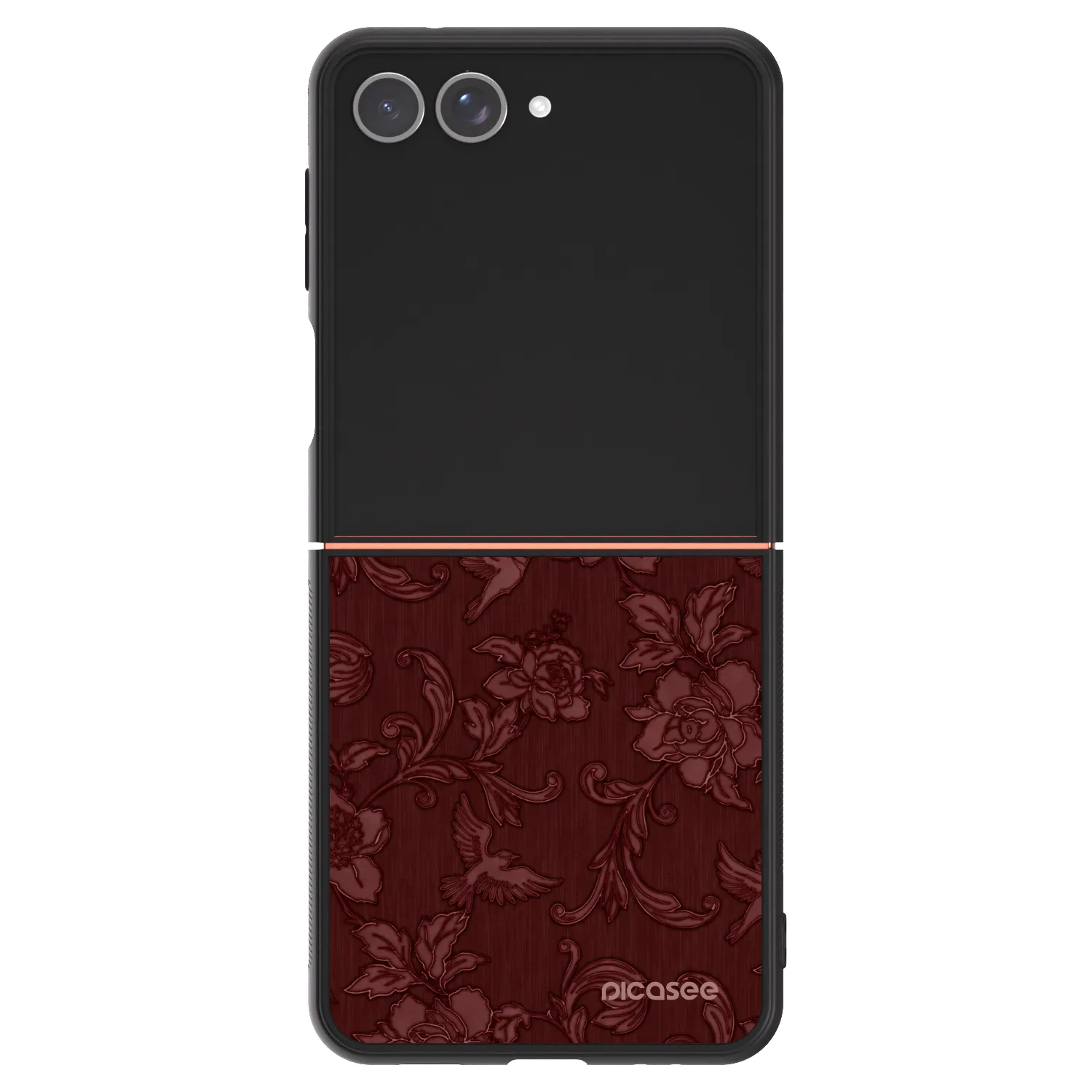 Picasee ULTIMATE CASE für Samsung Galaxy Z Flip7 5G - Red Elegance