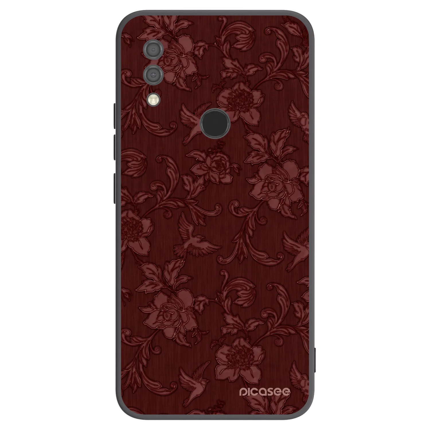 Picasee Xiaomi Redmi 7 Hülle - Schwarzes Silikon - Red Elegance