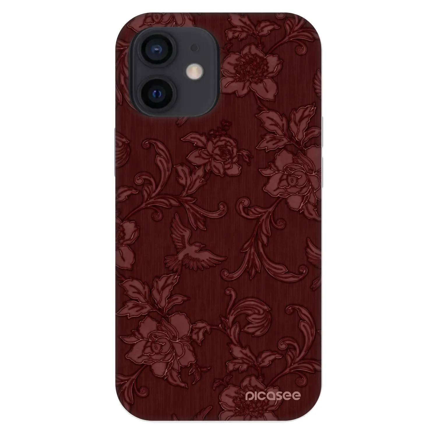 Picasee Fashion Case für Apple iPhone 12 mini - Red Elegance
