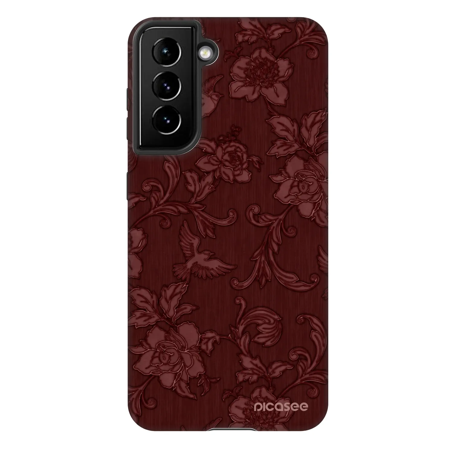 Picasee Fashion Case für Samsung Galaxy S22 5G - Red Elegance
