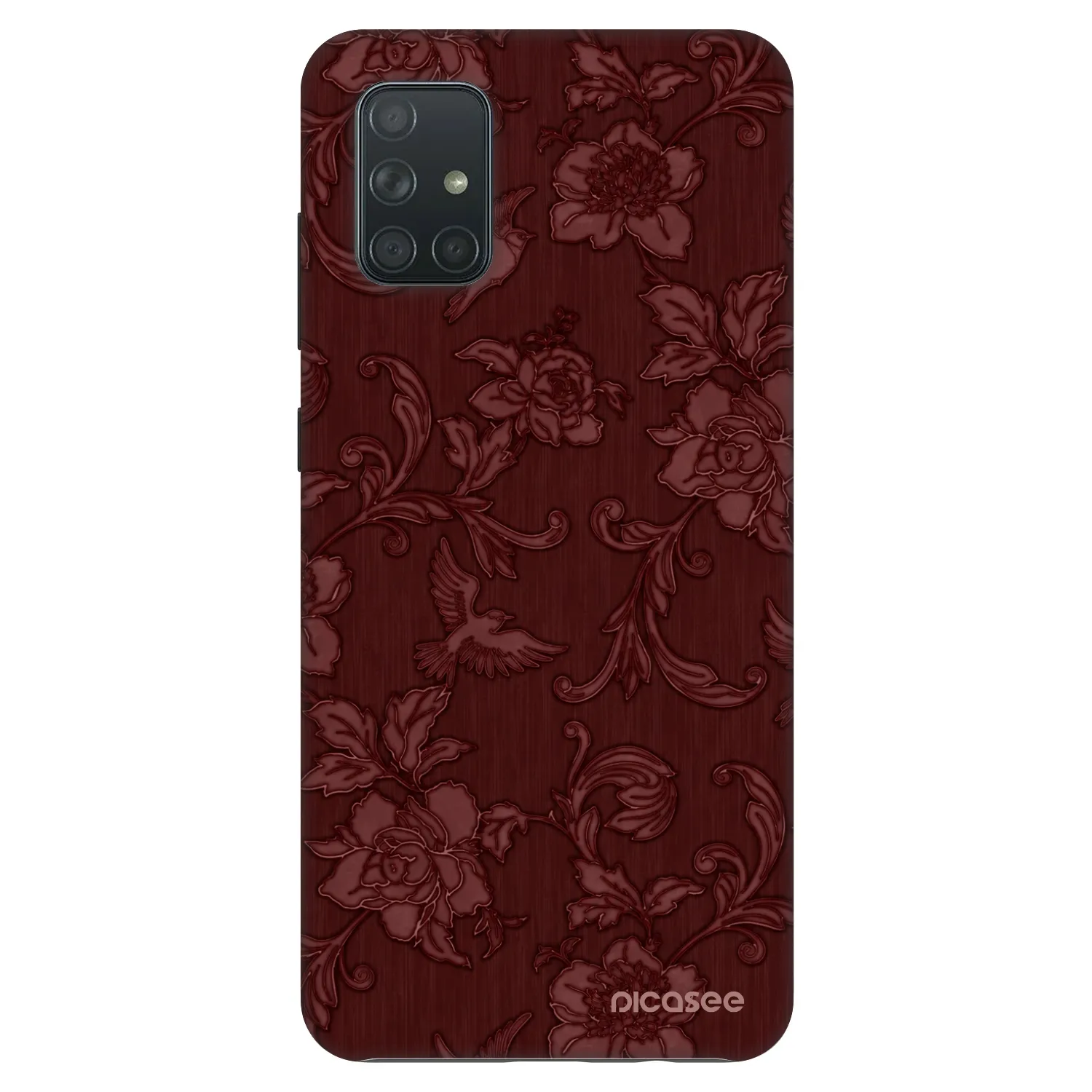 Picasee Fashion Case für Samsung Galaxy A71 A715F - Red Elegance