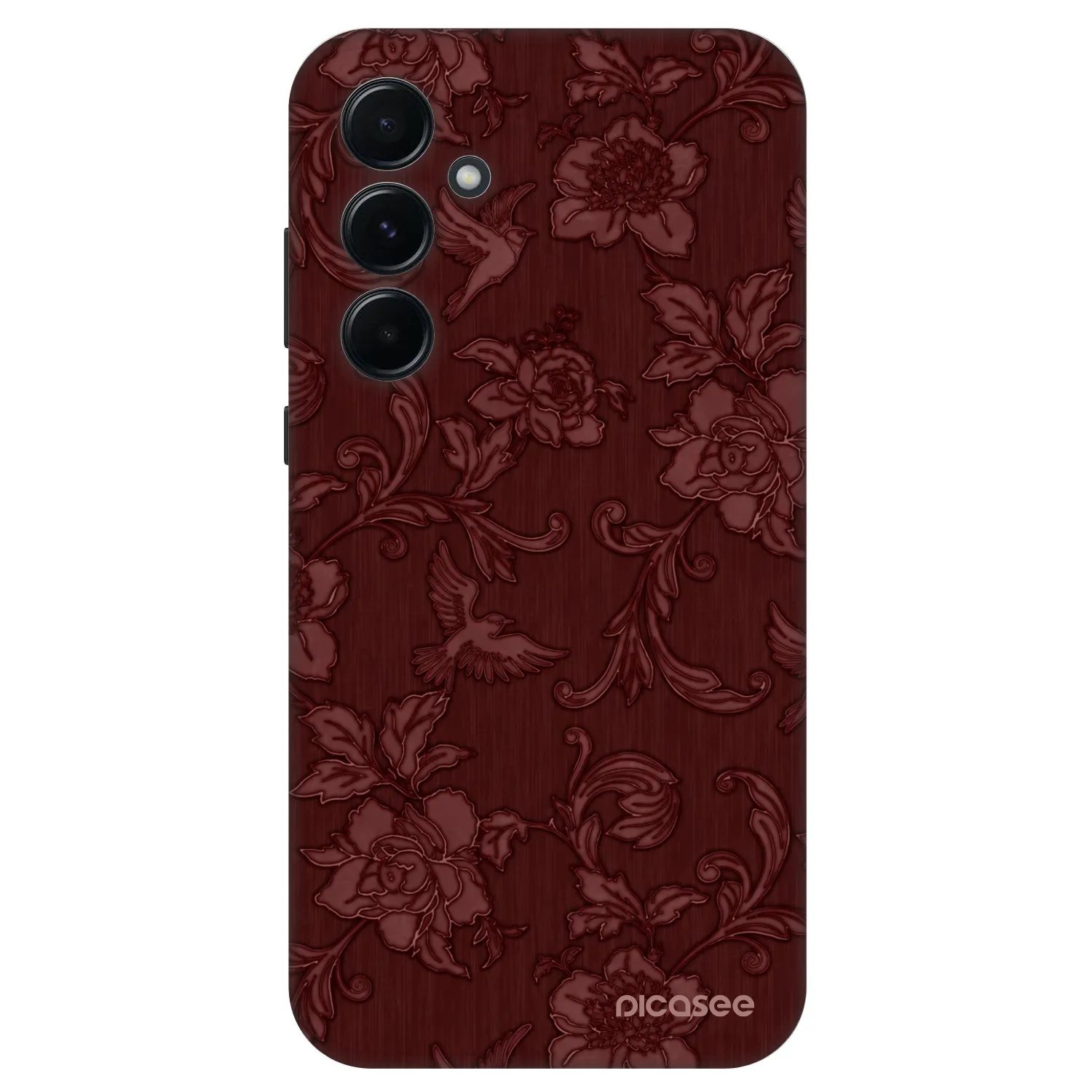 Picasee Fashion Case für Samsung Galaxy A55 5G A556B - Red Elegance