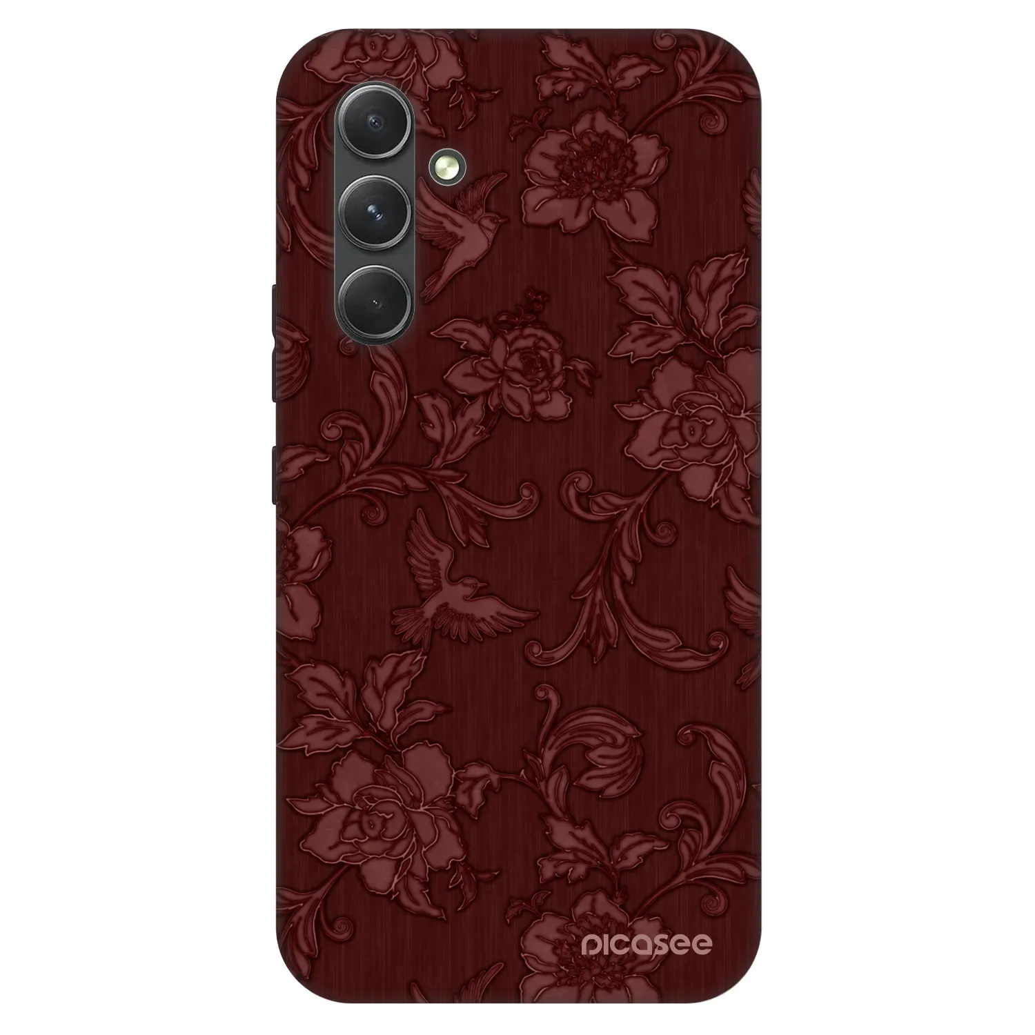 Picasee Fashion Case für Samsung Galaxy A54 5G A546B - Red Elegance