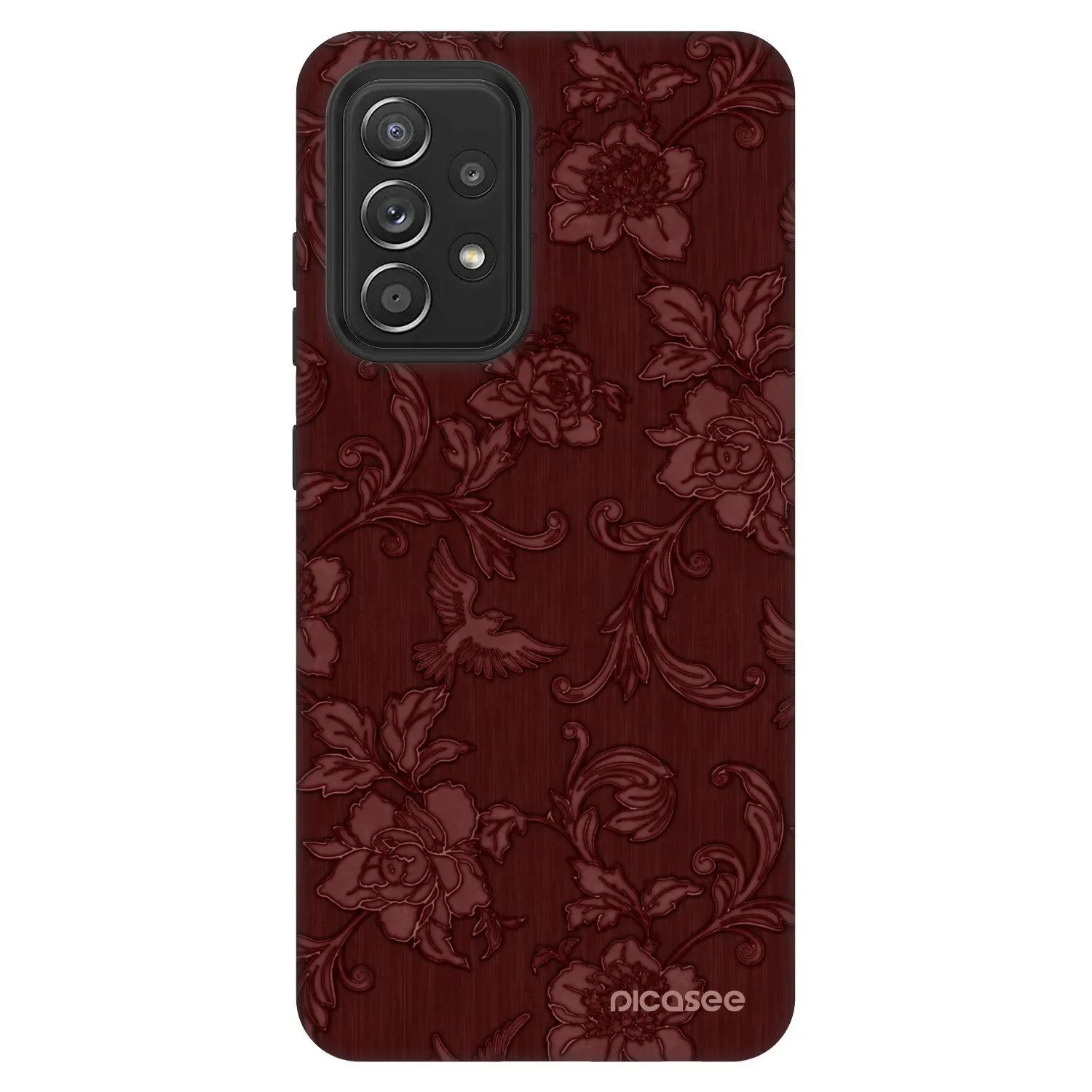 Picasee Fashion Case für Samsung Galaxy A52s 5G A528B - Red Elegance