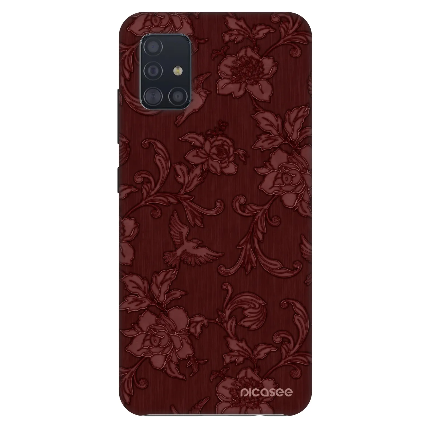 Picasee Fashion Case für Samsung Galaxy A51 A515F - Red Elegance