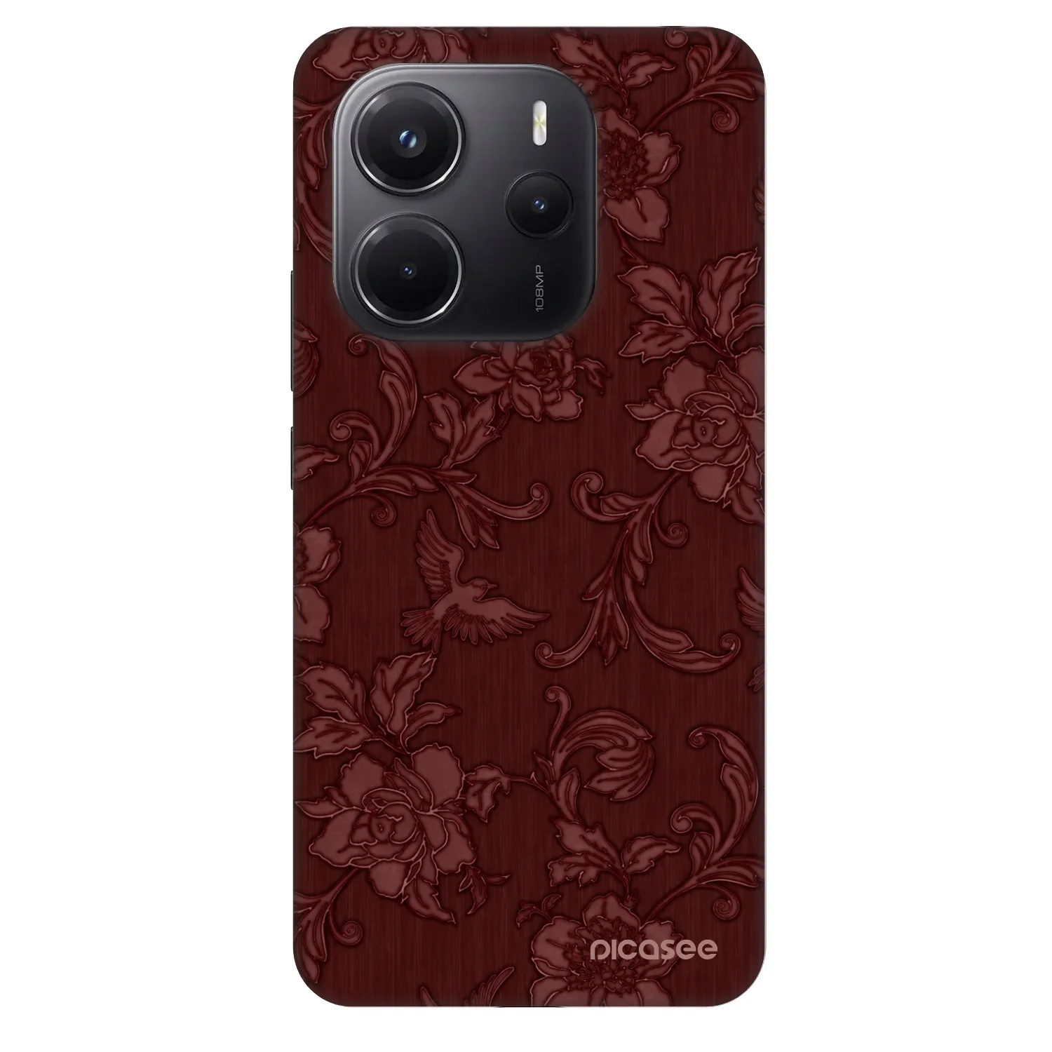 Picasee Fashion Case für Xiaomi Redmi Note 14 4G - Red Elegance