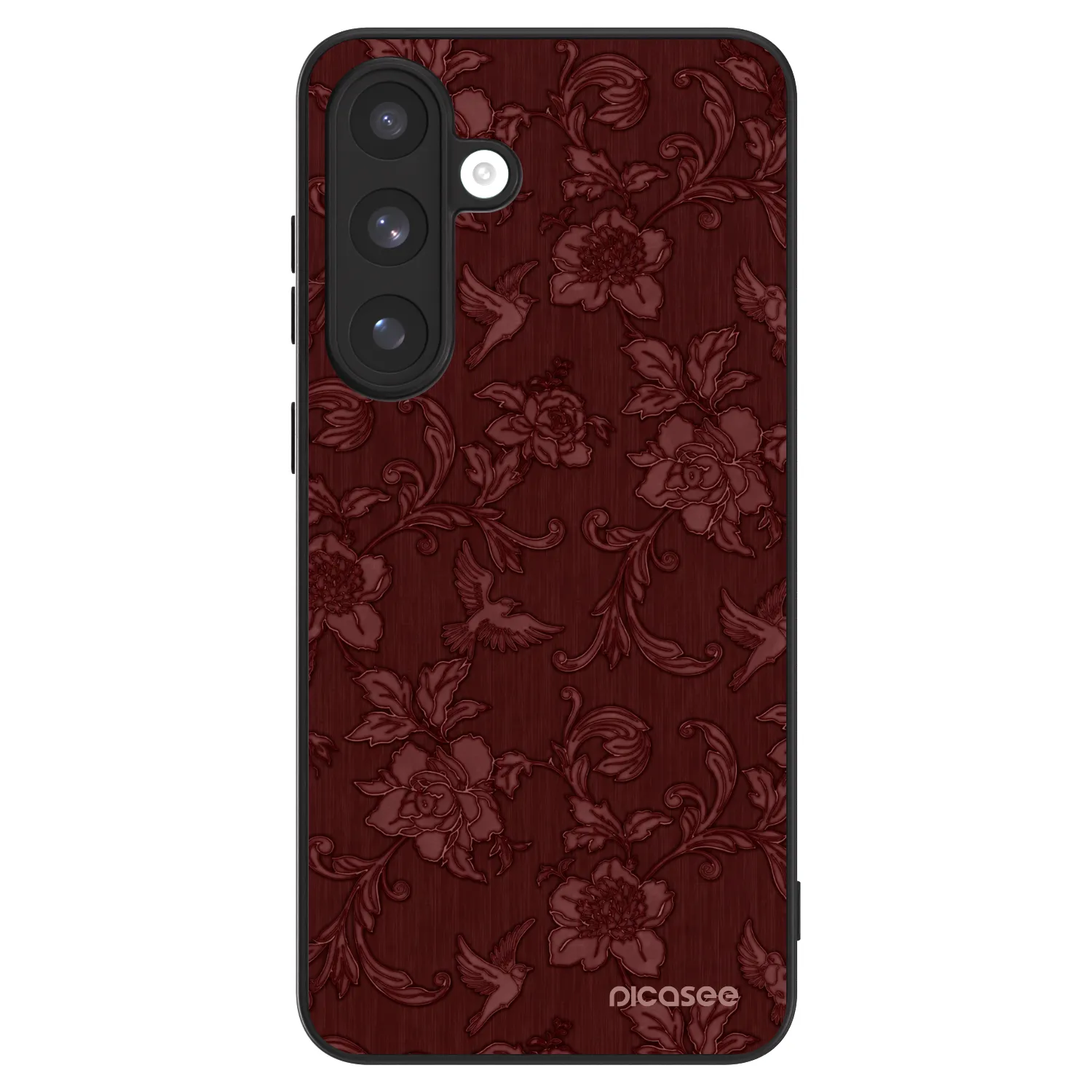 Picasee ULTIMATE CASE PowerShare für Samsung Galaxy S25 FE 5G - Red Elegance