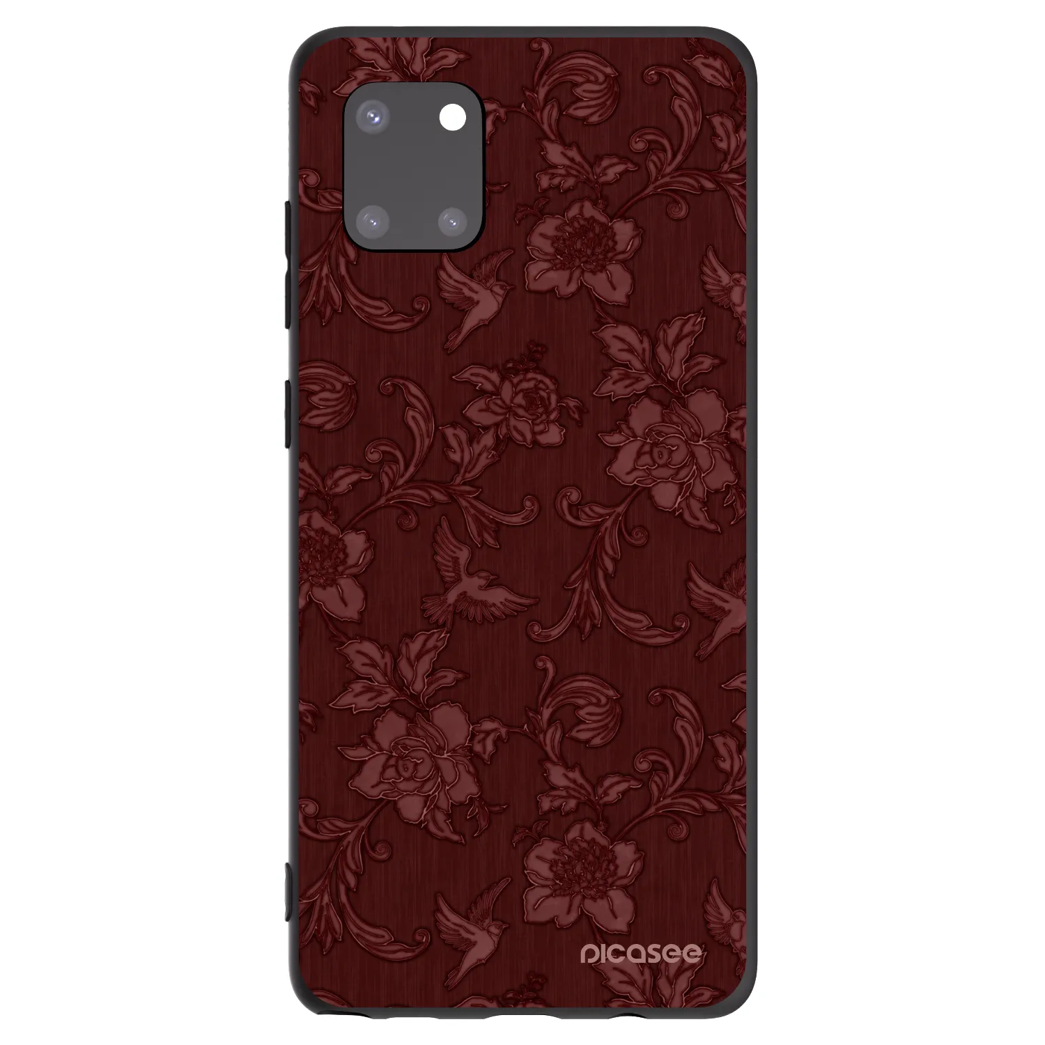 Picasee Samsung Galaxy Note 10 Lite N770F Hülle - Schwarzes Silikon - Red Elegance