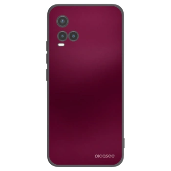 Hülle für Vivo Y33s - Velvet Bordeaux