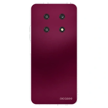 Picasee Honor Magic4 Lite 5G Hülle - Transparentes Silikon - Velvet Bordeaux