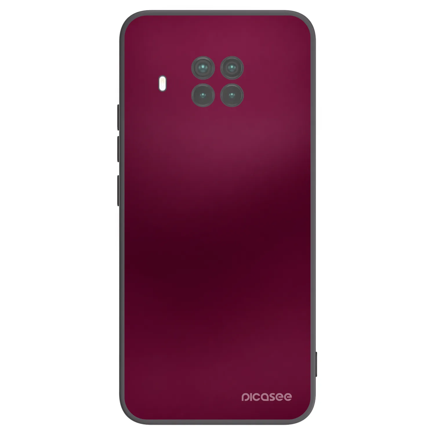 Picasee Xiaomi Mi 10T Lite Hülle - Schwarzes Silikon - Velvet Bordeaux