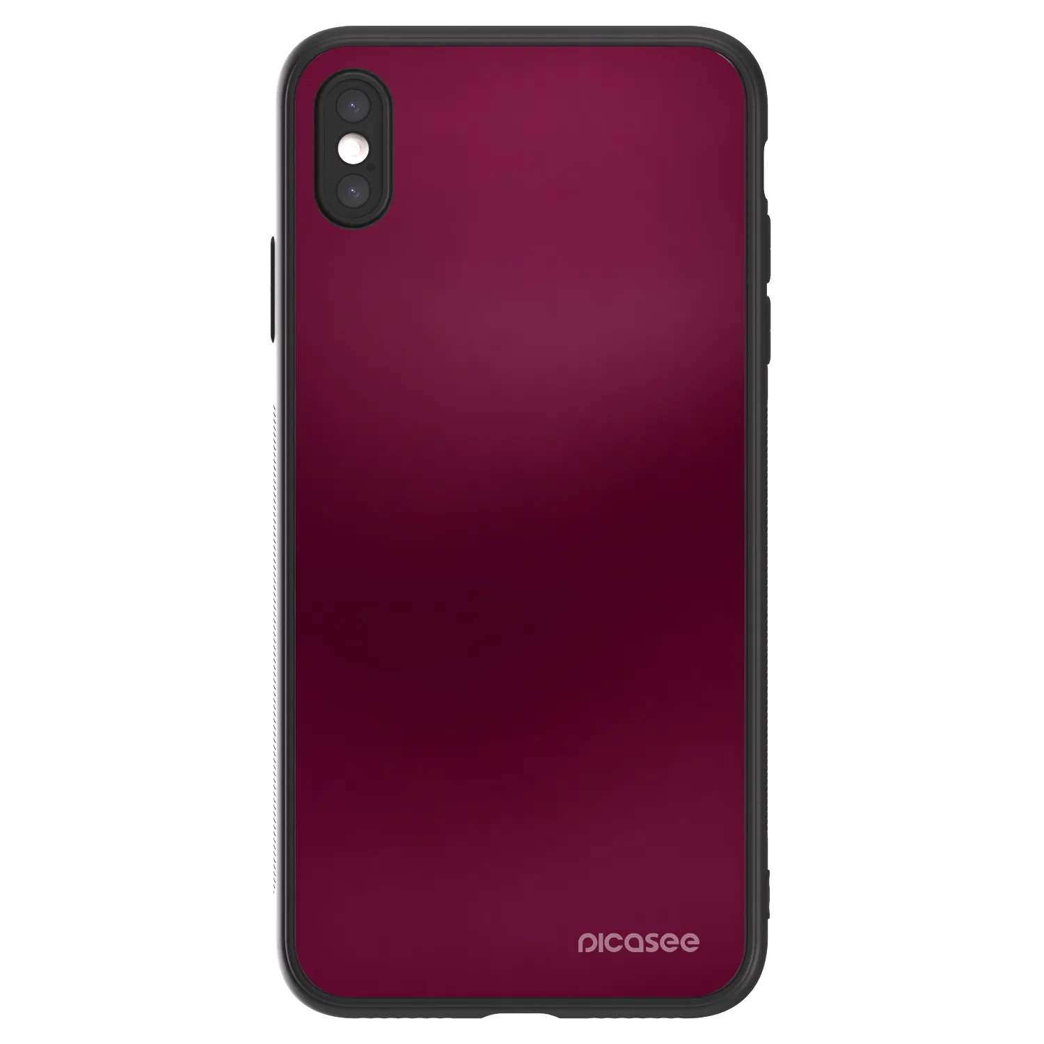 Picasee ULTIMATE CASE für Apple iPhone XS Max - Velvet Bordeaux