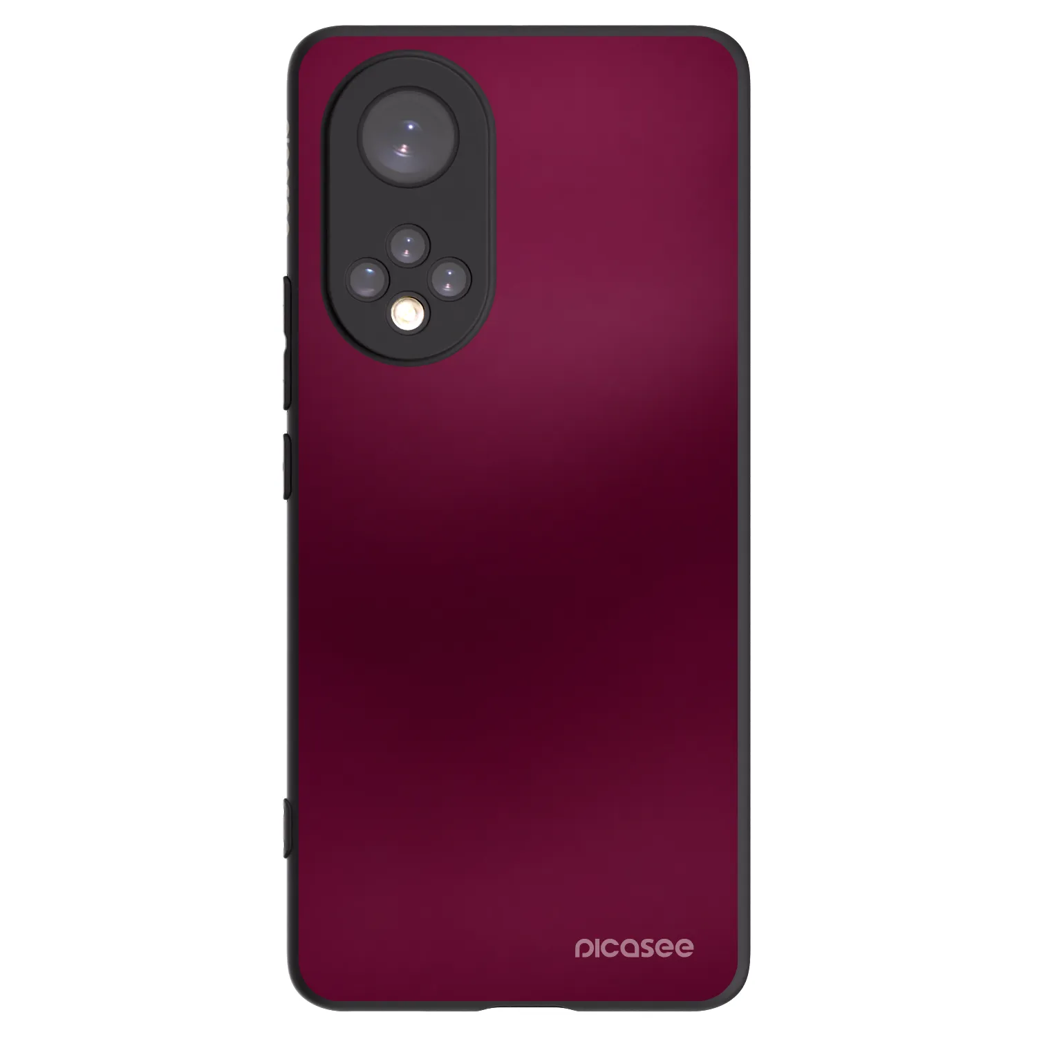 Picasee Huawei Nova 9 Hülle - Schwarzes Silikon - Velvet Bordeaux