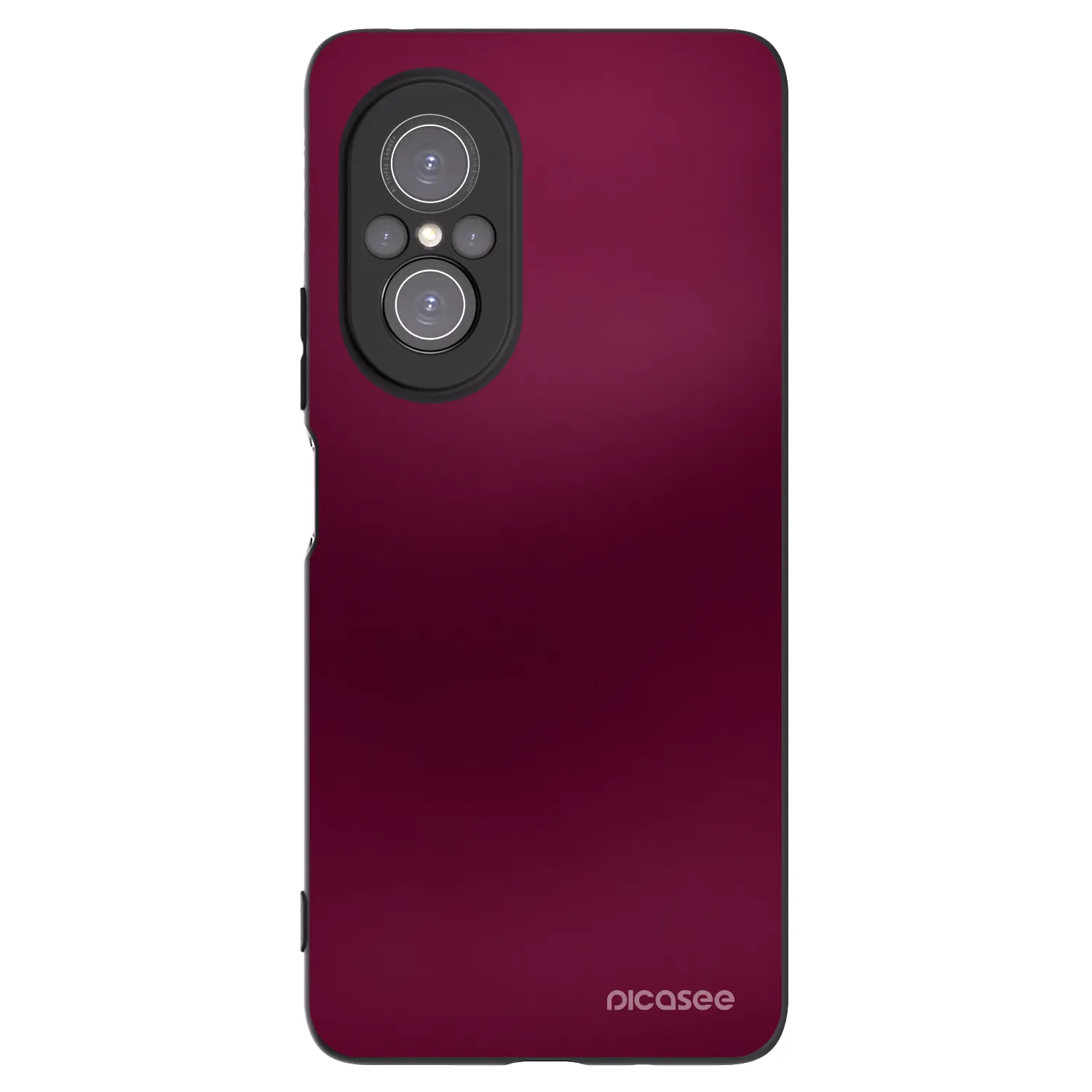 Picasee Huawei Nova 9 SE Hülle - Schwarzes Silikon - Velvet Bordeaux