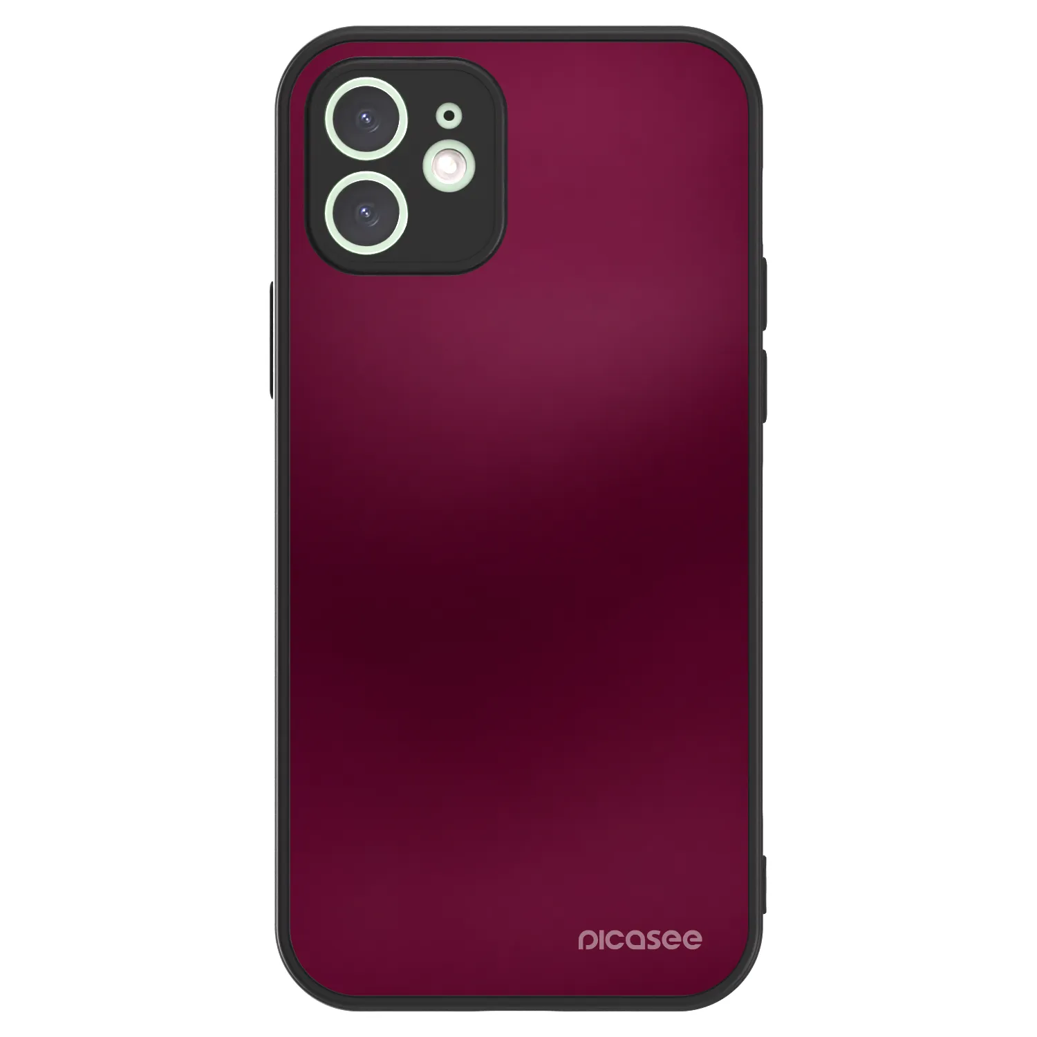 Picasee ULTIMATE CASE MagSafe für Apple iPhone 12 - Velvet Bordeaux